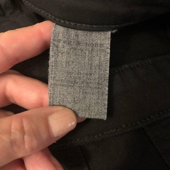 rag & bone Black and Bone Jodhpur Riding Jeans - size 27 - Picture 9 of 9